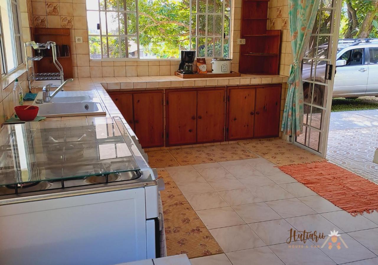 Вилла Hutiarii House & Car & Excursions Raiatea Tevaitoa Экстерьер фото